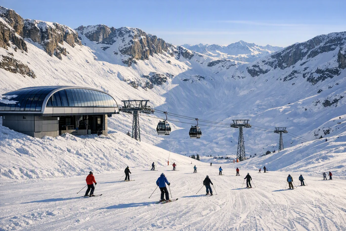 Skiferie i Flaine i Francie