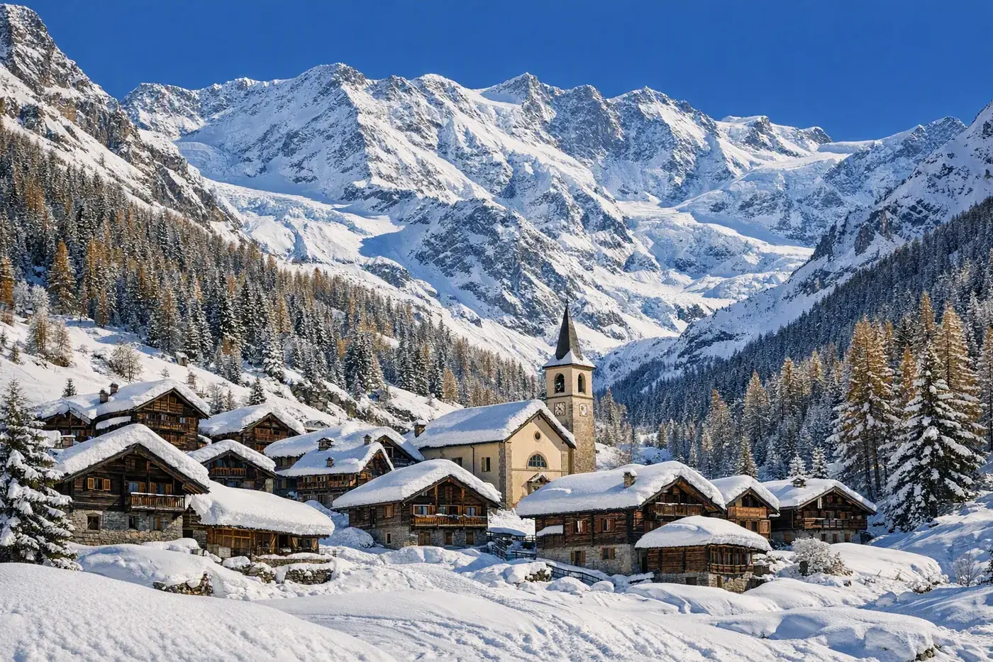 Skiferie i Gressoney-La-Trinité i Itálie