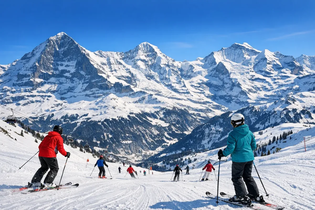 Toppkjøring i Grindelwald