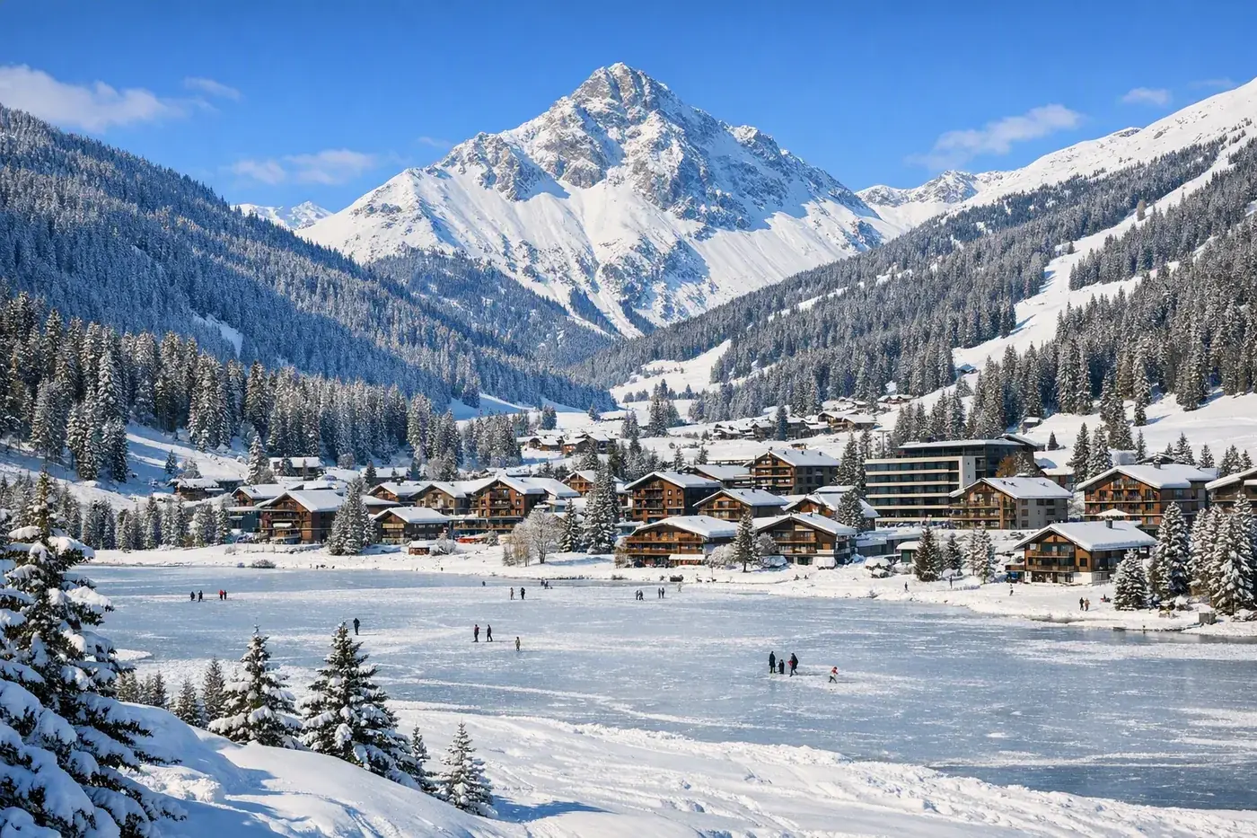Skiferie i Lenzerheide i Švýcarsko