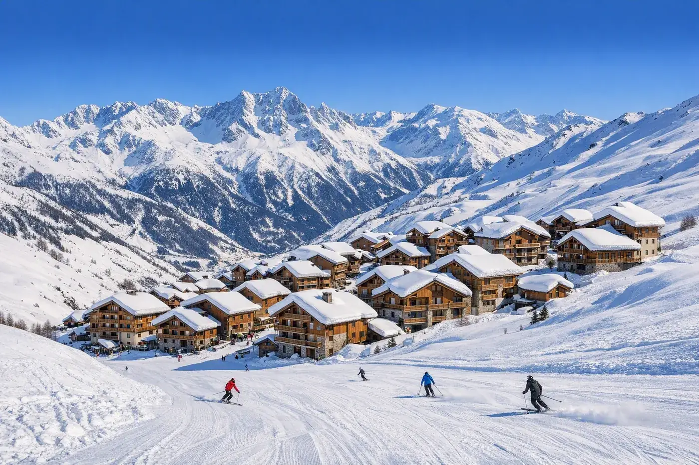 Skiferie i Valmeinier i Francie